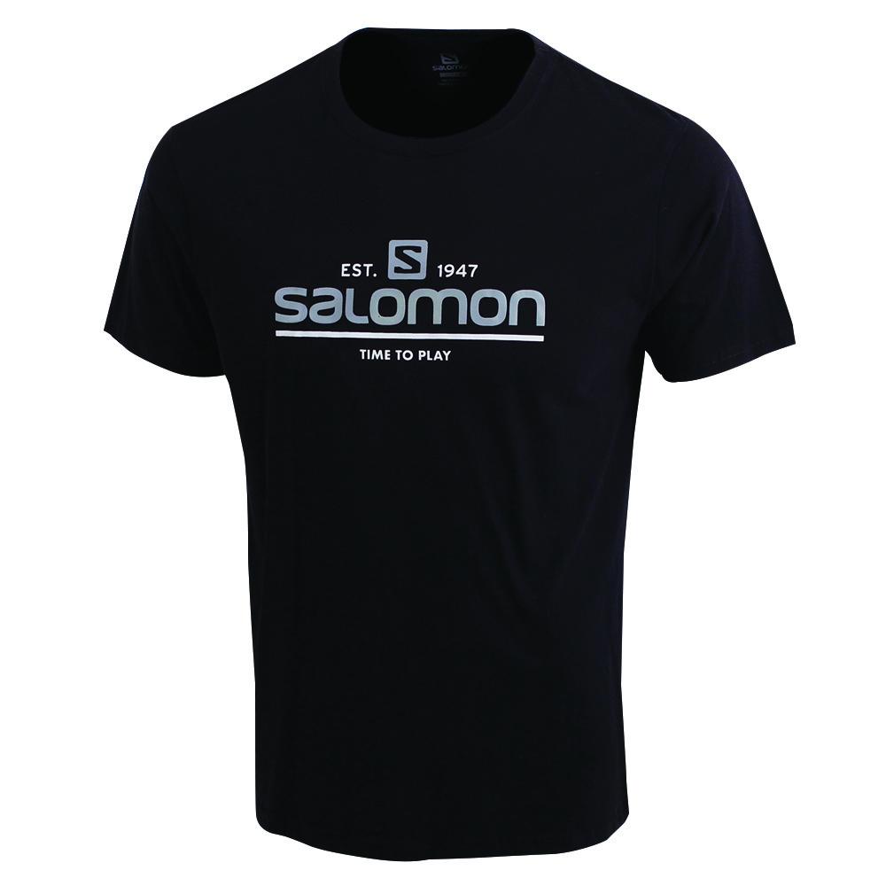 SALOMON TIME TO PLAY SS B Philippines - Kids' Tee Shirt - Black | 537246-WKS